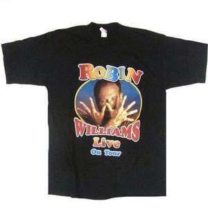 Robin Williams 2002 Tour T Shirt
